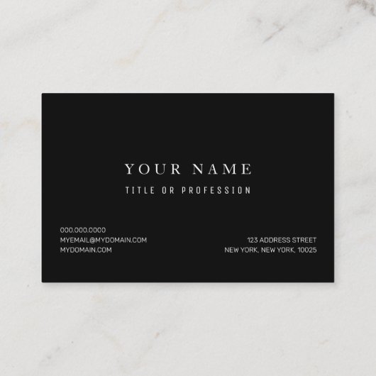 Spooky Pumpkin Pattern | Happy Halloween Visitekaartje (Achterkant)