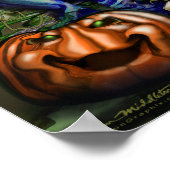 Spooky Pumpkin Poster (Hoek)