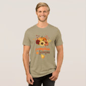 Spooky Pumpkin Season | Halloween Vibes T-Shirt (Voorkant volledig)
