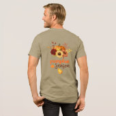 Spooky Pumpkin Season | Halloween Vibes T-Shirt (Voorkant)