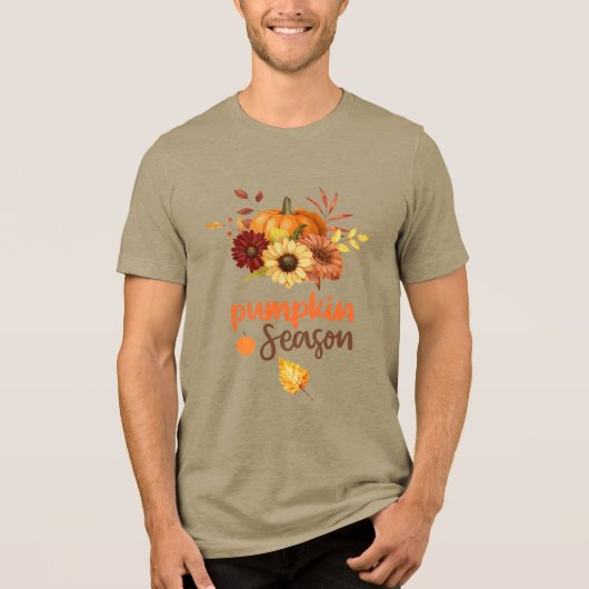 Spooky Pumpkin Season | Halloween Vibes T-Shirt (Voorkant)