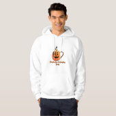 Spooky Pumpkin Spice Coffee Hoodie (Voorkant volledig)