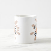 Spooky Pumpkin Splash Halloween Mug Koffiemok (Center)