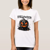 Spooky Pumpkin T-shirt (Voorkant)
