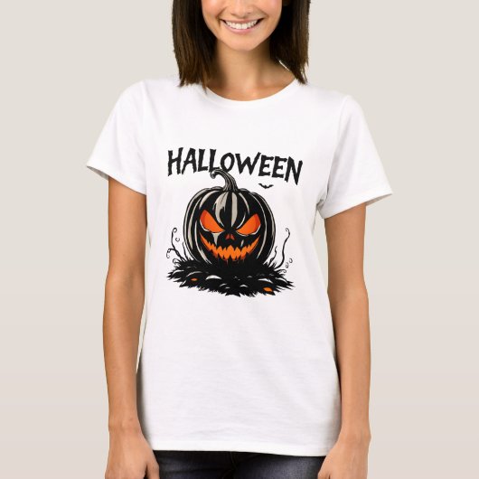 Spooky Pumpkin T-shirt (Voorkant)