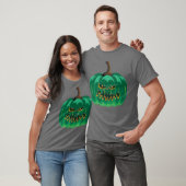 Spooky Pumpkin voor Halloween grappig T-shirt (Unisex)