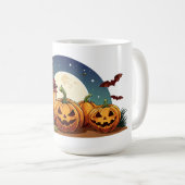 Spooky pumpkins koffiemok (Voorkant rechts)