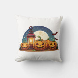 Spooky pumpkins kussen