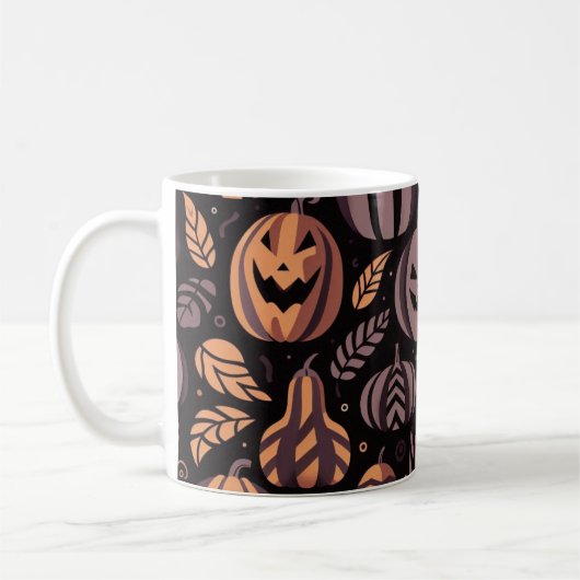 Spooky Pumpkins-Mok Koffiemok (Links)