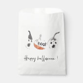 Spooky Pumpkins Party | Happy Halloween Bedankzakje (Voorkant)