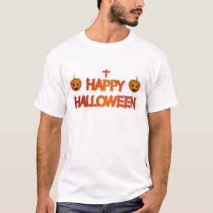 Spooky Pumpkins voor Happy Halloween T-shirt