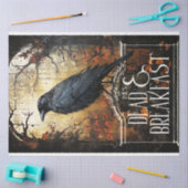 Spooky Raven  Decoupage Tissuepapier (Craft)