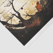 Spooky Raven  Decoupage Tissuepapier (Detail)