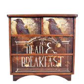 Spooky Raven  Decoupage Tissuepapier