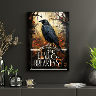 Spooky Raven  Decoupage Tissuepapier