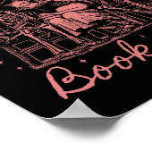Spooky Reader Boek Club D Rood Poster (Hoek)