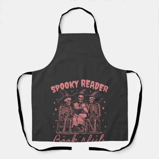 Spooky Reader Boek Club D Rood Schort (Voorkant)