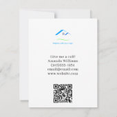 Spooky Realtor Pop By Marketing Feestdagenkaart (Achterkant)