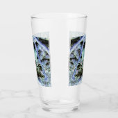 Spooky Red Deer Stag Glas (Links)