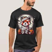 spooky Red Panda mummy T-shirt (Voorkant)