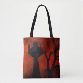 Spooky Red Tote Bag