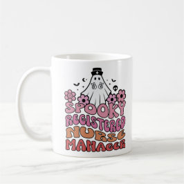 Spooky Registered Nurse Manager Women Koffiemok
