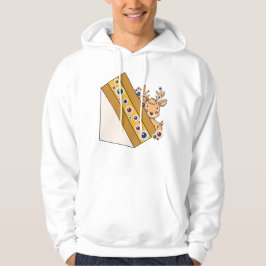 Spooky Reindeer Sando - Haunted Eyeball Club Sandw Hoodie