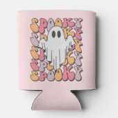Spooky Retro Ghost Blikjeskoeler (Achterkant)