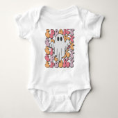 Spooky Retro Ghost Romper (Voorkant)
