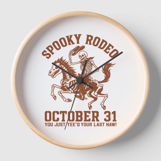 Spooky Rodeo Halloween 31 oktober (Voorkant)