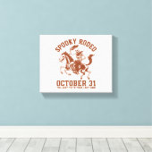 Spooky Rodeo Halloween 31 oktober Canvas Afdruk (Insitu (Houten vloer))