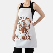 Spooky Rodeo Halloween 31 oktober Schort (Insitu)