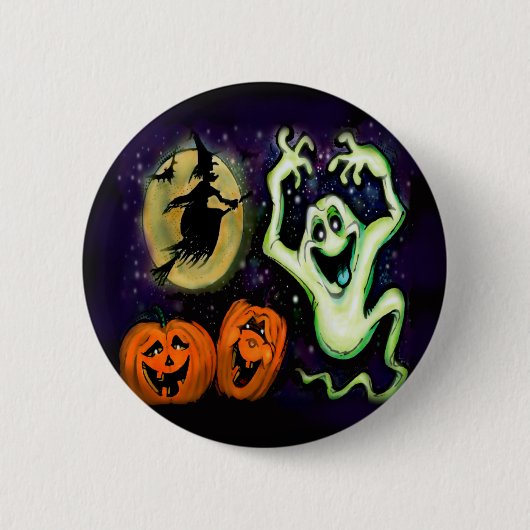 Spooky Ronde Button 5,7 Cm (Voorkant)