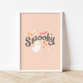 Spooky Roze Halloween Poster