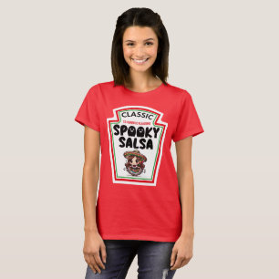 Spooky Salsa MEISJE Romantisch Dansende Paar T-shirt