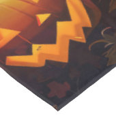 Spooky Samoyed hond Halloween heks en pompoen Tafelkleed (Gekanteld)