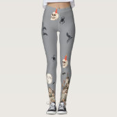Spooky, Scarey Halloween Leggings (Voorkant)
