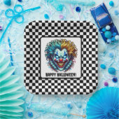 Spooky Scary Circus Clown Halloween Paper Bord (Feest)