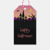 Spooky Scary Creepy Haunted House Halloween Party Cadeaulabel (Voorkant)