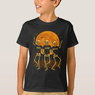 Spooky Scary Skeletons Halloween T-Shirt – Dansen