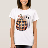 Spooky Schattige Ghost Peek Halloween T-shirt, Che T-shirt (Voorkant)