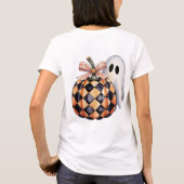 Spooky Schattige Ghost Peek Halloween T-shirt, Che T-shirt (Achterkant)