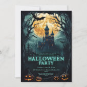 Spooky, Schattige, match vibes Halloween Invitatio Kaart (Voorkant)