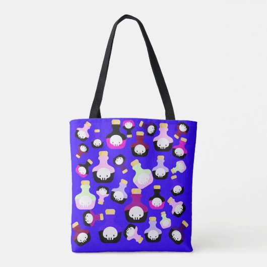 Spooky Schattige Pick Your Poison Halloween Tas (Achterkant)