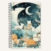 Spooky schattige stijl notitieboek (Voorkant)