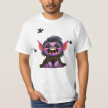 Spooky Schattige Troll Halloween T-shirt