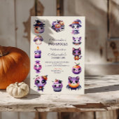 Spooky Schattigee 2e Verjaardag Halloween Pastel K Kaart