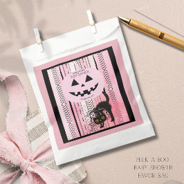 Spooky-Schattigee Baby shower Favoriet Bag met Bla Bedankzakje
