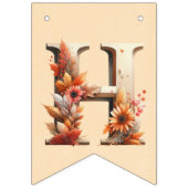 Spooky Schattigee eerste verjaardag Halloween Bunt Vlaggetjes (Tweede vlag)