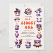 Spooky Schattigee eerste verjaardag Kaart (Voorkant)